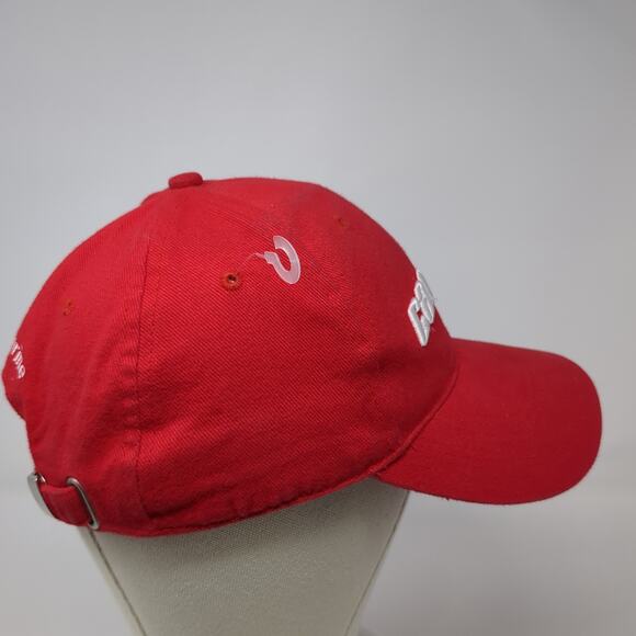 Can-Am Dockside Marine Slideback Baseball Cap Red OS Adjustable 6 Panel BRP - Picture 5 of 9